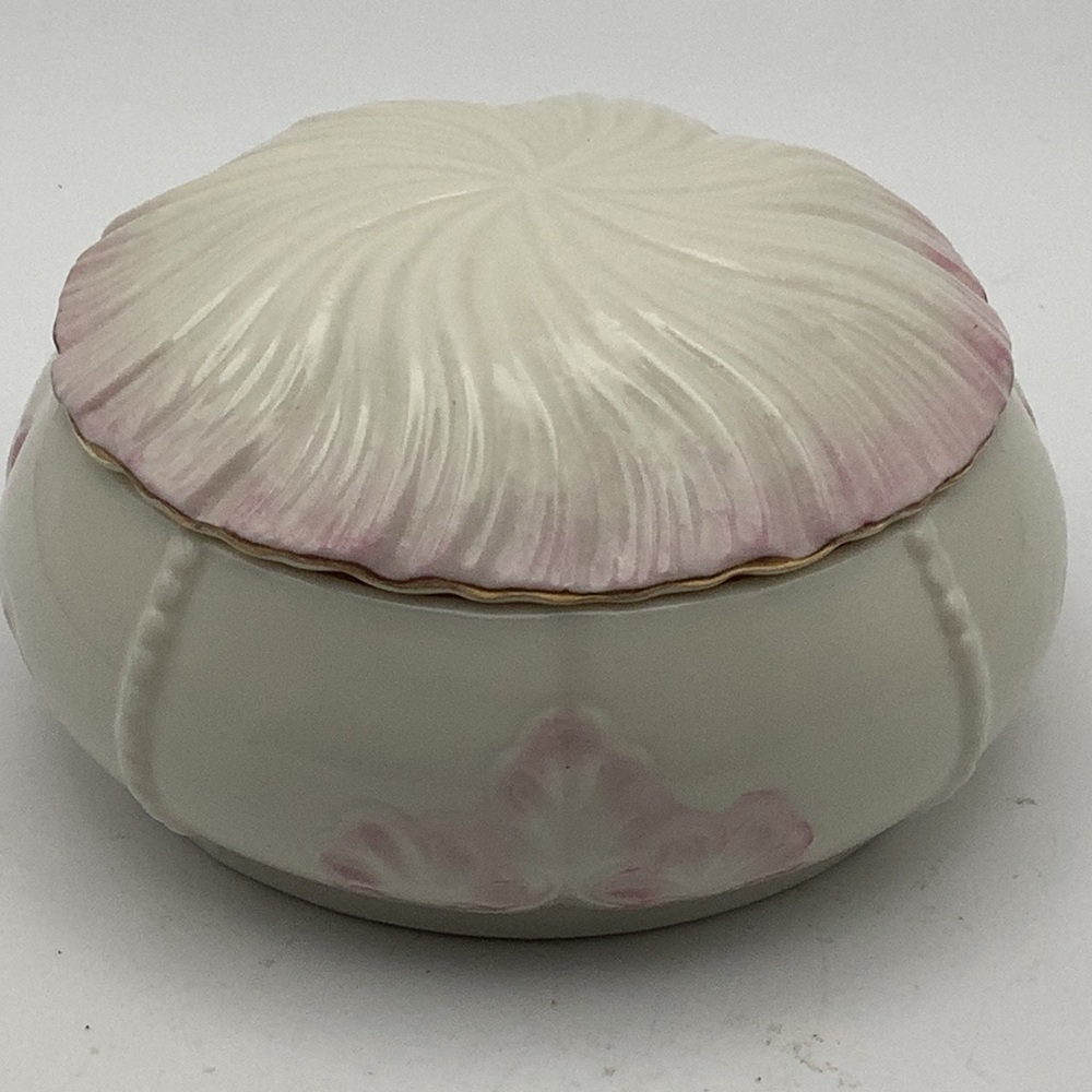 Belleek Ireland Millennium 2000 Trinket Box